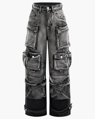 Women's Multi-pocket Oversized Cargo Pants