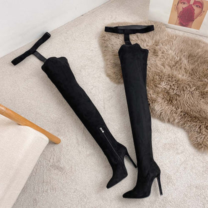 Stiletto Over-the-knee Pants Boots