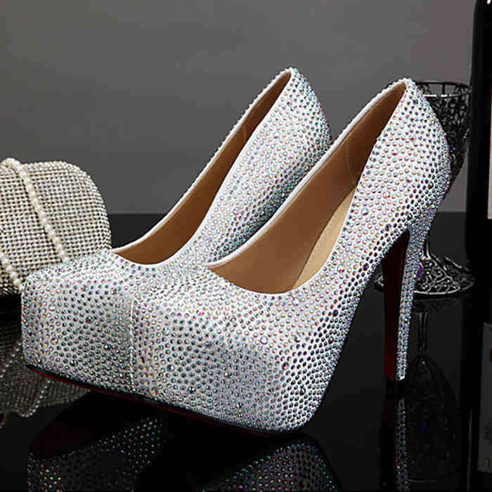 Crystal Super High Heels