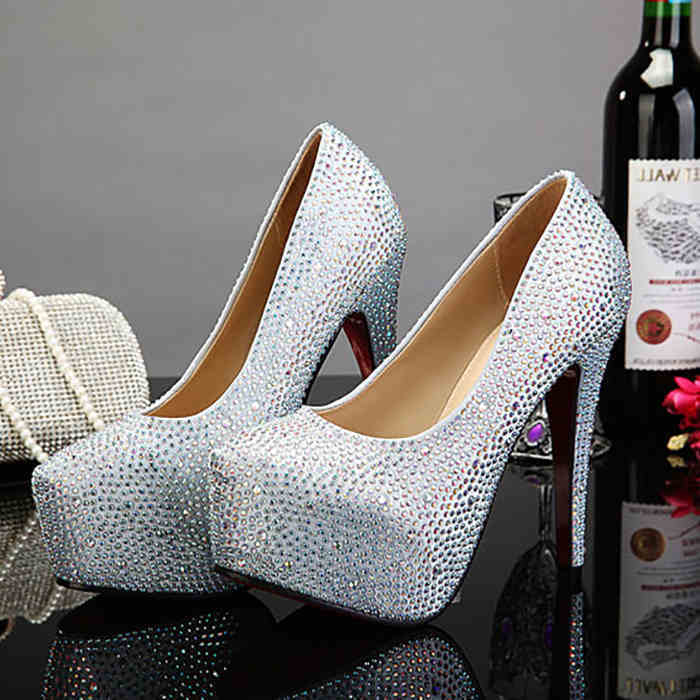 Crystal Super High Heels