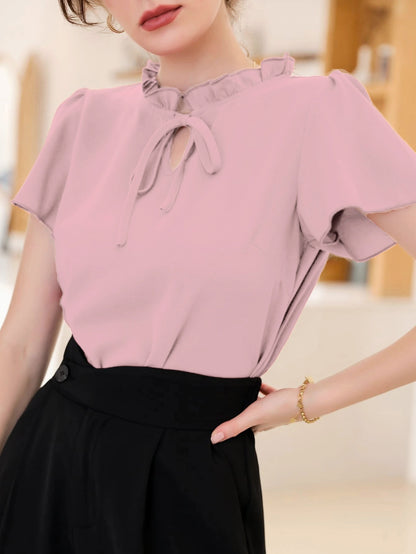 Tie Neck Blouse